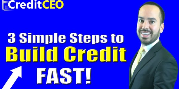 Learn the 3 simple steps to build your credit score fast!